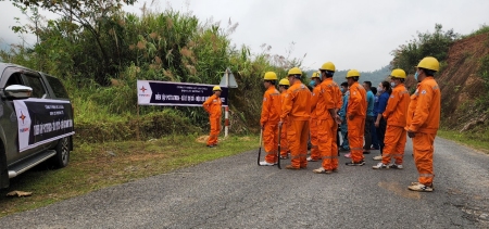 Diễn tập phòng chống thiên tai và tìm kiếm cứu nạn - xử lý sự cố trong mùa mưa bão