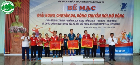 Bế mạc giải bóng chuyền da, bóng chuyền hơi mở rộng