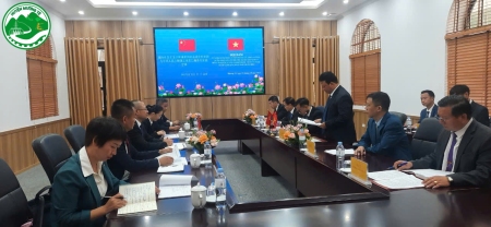 Hội đàm giữa huyện Mường Tè (Việt Nam) và huyện Giang Thành (Trung Quốc)