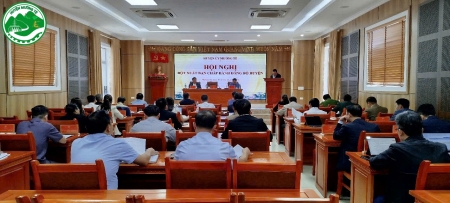 Hội nghị đột xuất BCH Đảng bộ huyện khóa XX, nhiệm kỳ 2020 - 2025