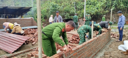 Xã Pa Vệ Sủ: Nỗ lực xóa nhà tạm, nhà dột nát