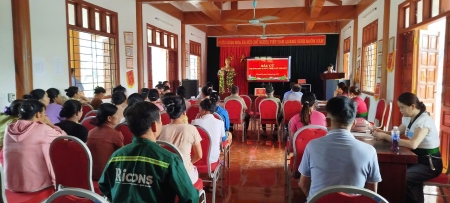 Thị trấn Mường Tè tổ chức bầu cử trưởng khu phố nhiệm kỳ 2025 – 2027