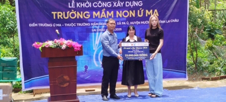 Khởi công xây dựng 02 phòng học tại xã Pa Ủ