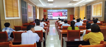 Hội nghị quán triệt, triển khai các văn bản của Trung ương, Tỉnh ủy
