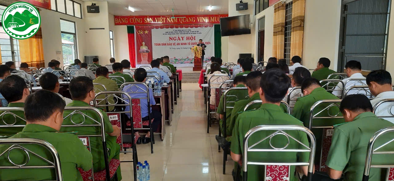 Phó Chủ tịch Thường trực UBND tỉnh Tống Thanh Hải dự “Ngày hội toàn dân bảo vệ an ninh Tổ quốc” năm 2024 tại xã Tà Tổng